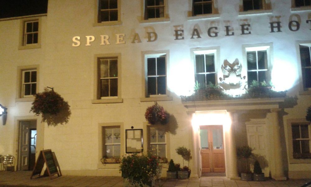 The Spread Eagle Hotel Jedburgh Exteriér fotografie